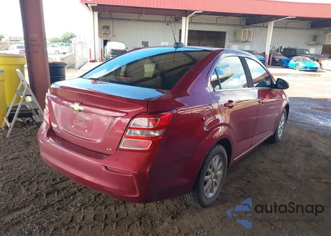 2018 Chevrolet Sonic Lt Auto из США, поврежденный, VIN 1G1JD5SH3J4121732